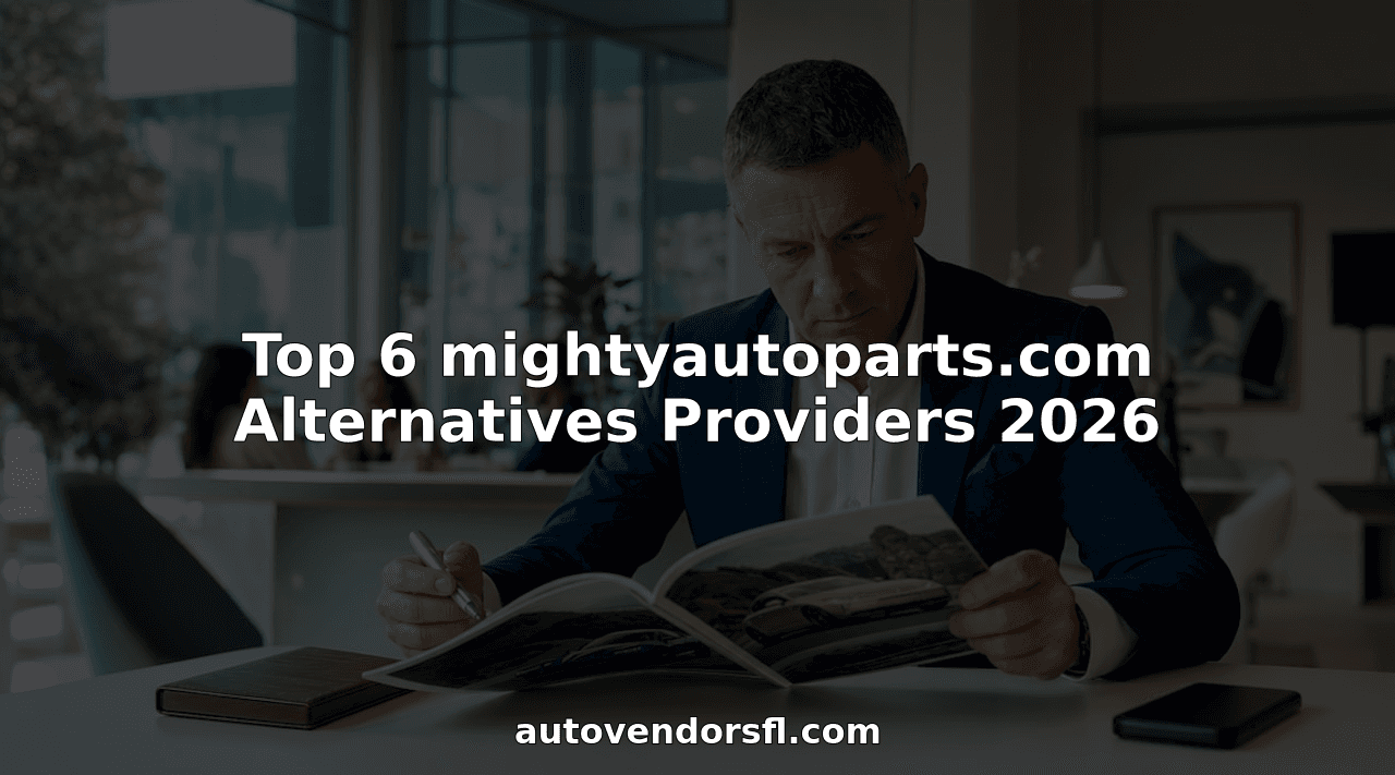 Top 6 mightyautoparts.com Alternatives Providers 2026