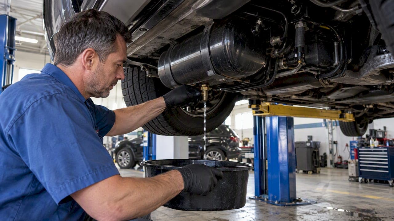 Air Suspension Maintenance: Monthly Tank Drains for Owners & Techs